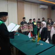 Pelantikan Panitera Pengganti Perkuat Kepaniteraan Pengadilan Agama Bima